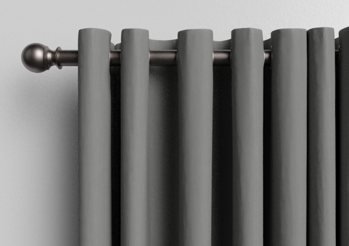 Medina, Charcoal - Made to Measure Curtains - Image 12